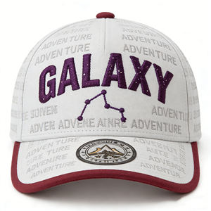 Casquette <span class=keywords><strong>de</strong></span> baseball brodée 3D « SAHARA » grise bordeaux, style désert, chapeau d'extérieur avec motif chameau et dunes, casquette décontractée durable - Product Image 2
