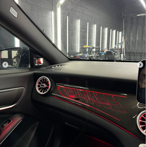 Actualización Symphony 256 Color luz ambiental Interior del coche para Mercedes Benz <span class=keywords><strong>CLA</strong></span> W117 GLA W156 X156 accesorios Decoración - Product Image 4
