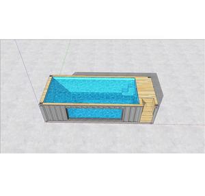 Nouveau 20GP Conteneur <span class=keywords><strong>Piscine</strong></span> À Vendre et contenedor piscina - Product Image 6