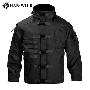 HAN WILD Outdoor Tacticoy Chaqueta de invierno Resiste el frío Camuflaje Cálido Abrigo impermeable Chaqueta táctica para hombres - Product Image 2