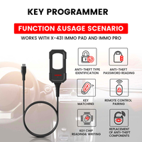 Launch X431 IMMO Key Programmer Remote Maker Kit para Remote & Chip Generation con Extra 10PCs X431 Super Chip
