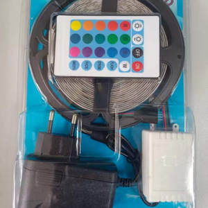 IP 65 không thấm nước 5m 2835 LED Strip RGB Kit 54 Led/m <span class=keywords><strong>IR</strong></span> 24 phím thông minh linh hoạt trang trí Luces Strip đèn LED - Product Image 2