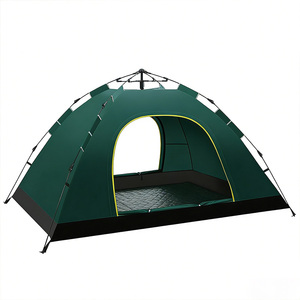 Tente familiale imperméable quatre saisons à une chambre, ouverture rapide, rangement facile, automatique, pour <span class=keywords><strong>camping</strong></span> et plage, en fibre de verre, écologique - Product Image 1