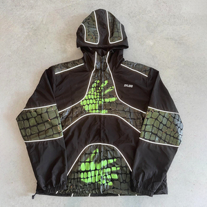 Chaqueta Termosensible con Diseño Personalizado, Chaqueta Cortavientos de Nailon con Franja Reflectante 3M, Chaqueta Termosensible - Product Image 1