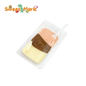 Snacks Halal, Caramelos de Chocolate de Tres Colores, Cubos de Chocolate Dulce - Product Image 6