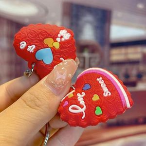 Personal Factory Made Key Ring Pendant Heart Shape Cat Ear <b>Keychain</b> With Multi-function Decoration - Product Image 4