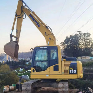 Excavatrice utilisée par original du Japon KOMATSU PC130-7 l'excavatrice centrale de machines de pelle de construction de PC130-8 PC130 13T - Product Image 1
