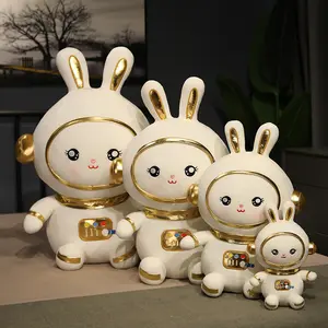Nouveau design de poupée lapin de l'espace en peluche poupée en peluche lapin en peluche personnalisée peluche de lapin jouet en peluche