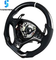 Volant de voiture personnalisé en fibre de carbone pour BMW E60 E61 E90 E39 E91 E70 E46 E53 E36 E89 E30 E38 E71 E88 E85 E84 E9x E82