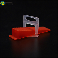 Système de nivellement de carreaux en plastique moderne SHURUI SR facile à utiliser 1,0-3,0 mm, clips de construction pour revêtements de sol, outils et accessoires pour carreaux