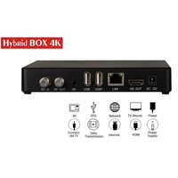 Boîtier TV Android Combo pour services interactifs sur les flux DTV en direct et IPTV