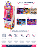 Mesin Game Arcade Koin dengan Pengaturan Multi-mata Uang, Perbaikan Cepat, dan Sistem Pengeluaran Koin