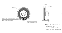 Haut-parleur rond étanche FCE 50 mm 8Ω 1W pour la sécurité extérieure, l'interphone, la communication et les appareils vocaux intelligents