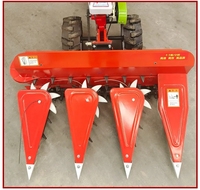 Moissonneuse-batteuse multifonctionnelle automotrice pour sorgho, orge, soja, colza et riz, modèle mini