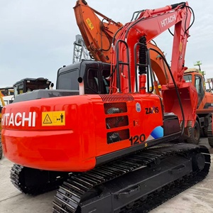 รถขุดตีนตะขาบ ZAXIS 120 สีแดง อุปกรณ์ก่อสร้างระบบไฮดรอลิก - Product Image 4