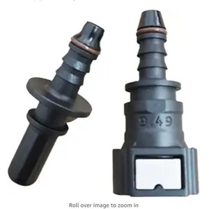 <b>Quick</b> <b>Connector</b> 9.49mm Barb Plastic Garden Irrigation Hose Fitting For Bulk Hose Easily Install - Product Image 1