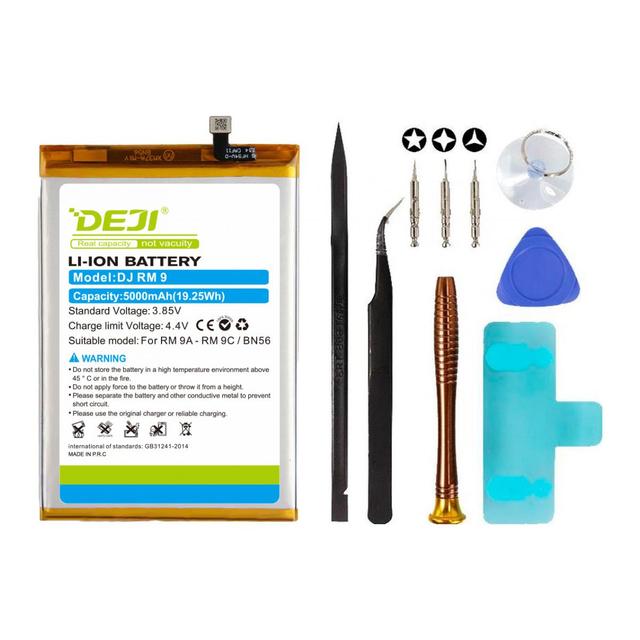DEJI BN56 BM45 BM46 BM4J Battery for xiaomi Poco M2 Pro Redmi 9a 9c Note 2 3 8 Pro Batteries