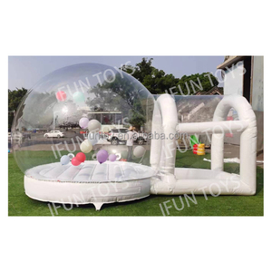 Fête location ballon Fun House géant gonflable clair Igloo dôme tente à bulles tente de Camping gonflable pour une utilisation en extérieur - Product Image 5