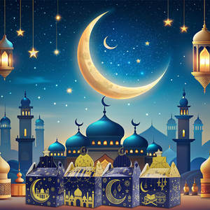 Scatole Regalo per Ramadan, Scatole per Dolci Eid Mubarak, Scatole per Feste, Scatole da Trasporto, Scatole per Imballaggio all'Ingrosso - Product Image 2