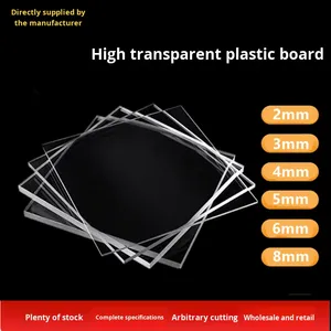 Xincongbang minh bạch cao PC Polycarbonate bảng kháng trong suốt Hội Đồng Quản trị khắc không cắt 234568 0.8-8mm tùy chỉnh - Product Image 3