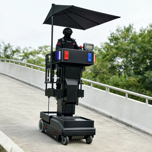 Plataforma Elevadora Multifuncional, Torre de Vigilancia Móvil para Patrullaje de Seguridad, TopGrain AI JY-01, Elevador de Mástil Vertical Eléctrico - Product Image 2