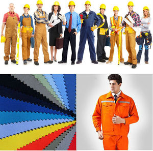 Chất Lượng Cao Tùy Chỉnh Nhuộm Màu Rắn 100% Bông 16X12S 108X56 Twill Vải Cho Quần Áo Lao động Đồng Phục Áo Khoác Áo Khoác Quần Mũ - Product Image 5