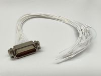 Conector Aeroespacial YMYS J30J-15TJL/ZKP/ZKW-J, Contacto de Cobre Macho/Hembra, Conexiones de Cable de Acero Inoxidable, Alimentación para PCB Automotriz