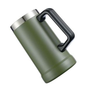 24 Oz Stainless Steel Stein Mug Powder Coated Keep <b>Cold</b> All Day Keep <b>Cold</b> All Day Beach Fathers Day Gift ASM33 - Product Image 4