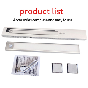 Batterie moderne rechargeable sans fil LED détecteur <span class=keywords><strong>de</strong></span> <span class=keywords><strong>mouvement</strong></span> lumières d'armoire argent escalier lumière cuisine armoire usage domestique - Product Image 3