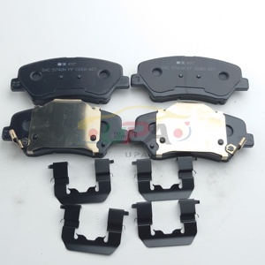 Kit de pastillas de freno de disco delantero de buena calidad y económico 58101-1RA00 58101 1RA00 para Hyundai Accent/Verna 581011RA00 - Product Image 3