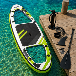 Tabla de Paddle Surf Inflable Familiar con Ventana Panorámica para Principiantes, Envío Rápido en 7 Días, Ideal para Vacaciones - Product Image 3