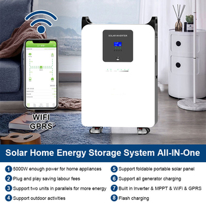 1 개의 5kwh 휴대용 발전소에서 1 개의 태양 리튬 건전지 휴대용 힘 에너지 저장 체계 높은 안전 가정에서 전부 - Product Image 3