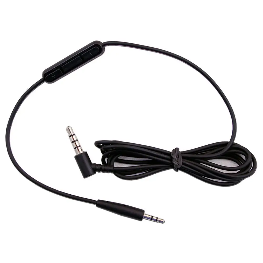 3,5 milímetros AUX microfone cabo para Bose OE2 auscultadores Gaming áudio cabo