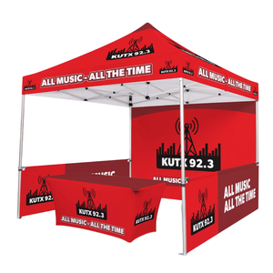 Carpa Publicitaria Personalizada de 10*10 pies con Diseño de Logotipo, Mantel para Ferias Comerciales, Juego de Banderas de Playa, Gazebo para Exposiciones Jz-mc-152020 Cust - Product Image 5