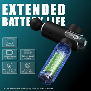 Masajeador de percusión de mano, pistola de masaje portátil para aliviar el dolor muscular, tejido profundo para espalda, cuello, cintura, alivio del dolor - Product Image 6