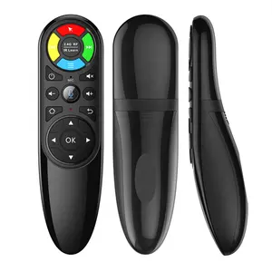 Draadloze 2.4G Universele Smart Afstandsbediening Met Usb-ontvanger Alle Key Ir Leren Voice Search En Air Mouse Gebruik voor Tv Ott Doos