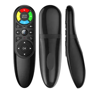 Telecomando intelligente universale Wireless 2.4G con ricevitore USB tutti i tasti IR Learning ricerca vocale e utilizzo del Mouse ad aria per TV OTT Box