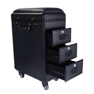 Maleta Trolley de Gran Capacidad para Tatuajes Estuche para Almacenamiento de Herramientas de Artista de Doble Propósito con Soporte de Brazo Deformable Maletín Portátil - Product Image 5