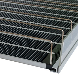 Étagère à rouleaux à alimentation par gravité pour bouteilles de boissons en aluminium pour supermarché, système d'étagères coulissantes, sans rouille pour congélateur ORIO - Product Image 2