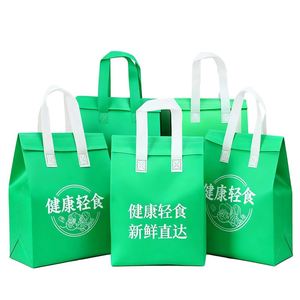 Sac isotherme non tissé personnalisé avec logo, sac isotherme pour la livraison de repas, vente en gros d'usine - Product Image 1