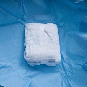 Tamponi di garza sterili per laparotomia personalizzati in fabbrica, 100% cotone, inodori, morbidi, tutte le misure, certificati CE - Product Image 1