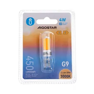 Lampada LED G9 in cristallo 4W, ideale per decorare e illuminare con luce calda case e uffici. - Product Image 2