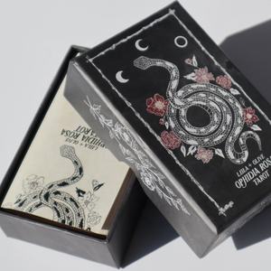 ไพ่ทาโรต์สำหรับทั้งด้านหน้าและด้านหลังทั้งสองด้านพิมพ์ลายขอบทองด้วยกระดาษพรีเมียมคุณภาพ - Product Image 1