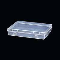 ChengChen Portable boîte à outils en plastique dur couvercle recyclé Rectangle Transparent PP matériel boîte de rangement emballage bijoux bouchons d'oreilles