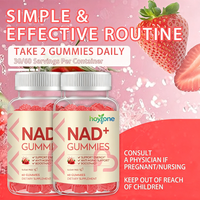 Hoytone OEM Gummies NAD+ Personnalisées 1000mg Nicotinamide Riboside Trans-Resvératrol Quercétine Antioxydant Énergie Cellulaire Santé