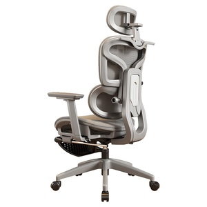 Silla <span class=keywords><strong>de</strong></span> <span class=keywords><strong>Oficina</strong></span> Ergonómica Respaldo Alto Malla Silla Giratoria <span class=keywords><strong>para</strong></span> Computadora <span class=keywords><strong>Sillas</strong></span> <span class=keywords><strong>de</strong></span> Escritorio <span class=keywords><strong>para</strong></span> <span class=keywords><strong>Oficina</strong></span> en Casa con <span class=keywords><strong>Ruedas</strong></span> Soporte Lumbar - Product Image 5
