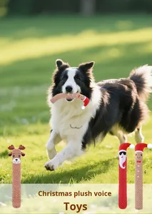 Doe Pet de alta calidad al por mayor de lujo duradero interactivo relleno suave chirriante juguetes para gatos de peluche con chirriador perro masticar Juguete para perro - Product Image 4