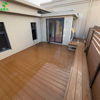 Fabricant de terrasses en composite solide à co-extrusion Écologique, Imperméable, Ignifuge, Antidérapant, Emboîtement WPC Extérieur de jardin