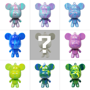 Kit Creativo per Pittura Fluida con Orsetto, Arte Graffiti Fai-da-Te per Decorazione Casa, Figura Bianca da Dipingere per Bambini - Product Image 4