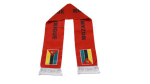 Écharpe Drapeau du Mozambique en Gros, Produits Personnalisés pour Supporters de Football, Écharpe Drapeau National, Écharpes à Pompons, Châle - Product Image 4